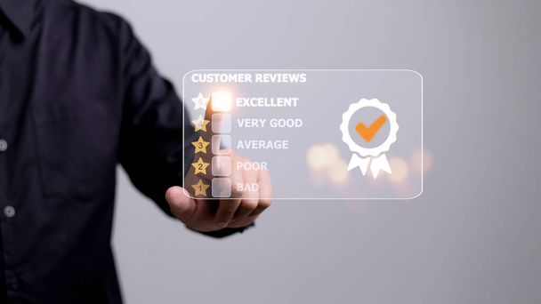 Customer reviews good rating ideas, customer reviews by five-star Suggestions, pozytywne opinie klientów. - Zdjęcie, obraz