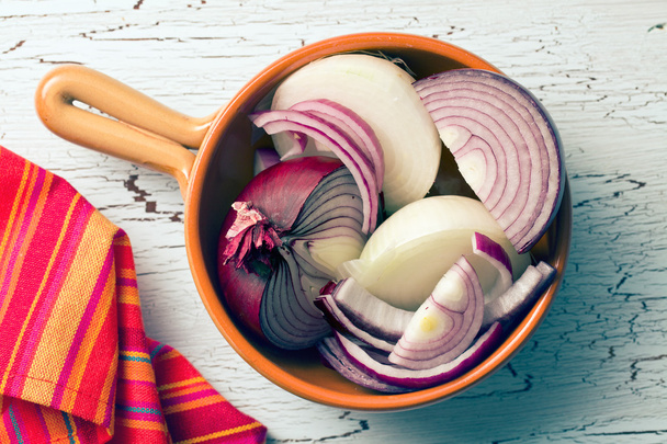 chopped onion - Valokuva, kuva
