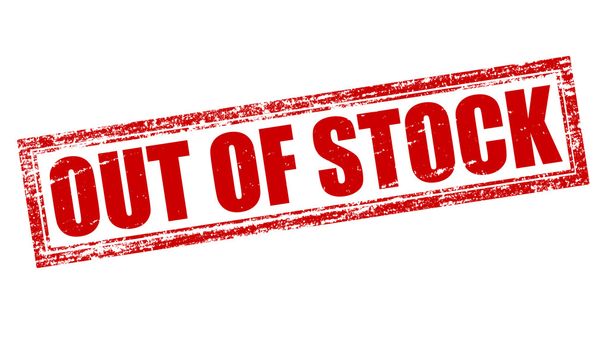Out of stock - Vector, Image