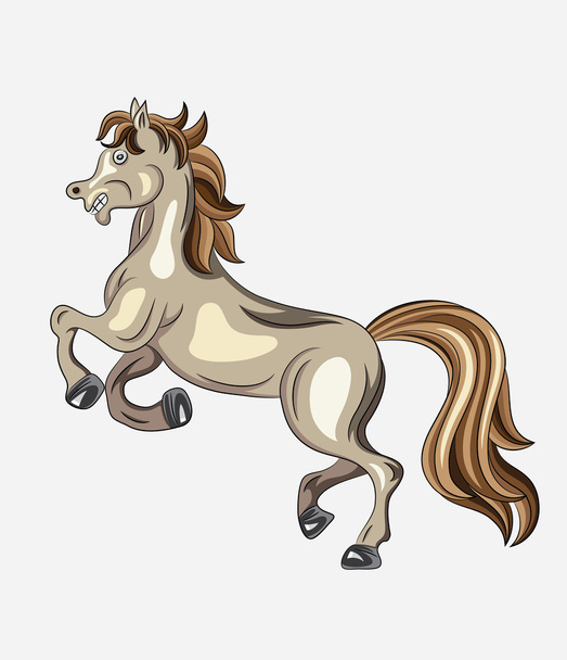 Cartone animato cavallo
 - Vettoriali, immagini