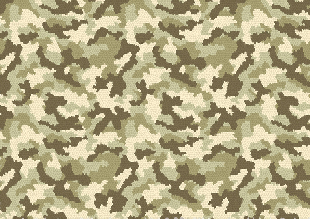 Camouflage gebrandschilderd glas patroon - Foto, afbeelding