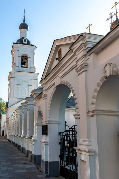 Exterior of St Nicholas monastery, Goloetvin, Moscow, Russia - Foto, immagini