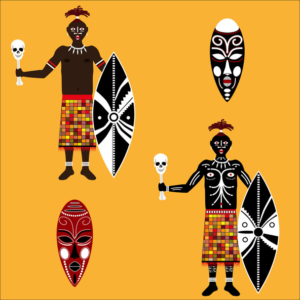 Aborigines - Vector, afbeelding