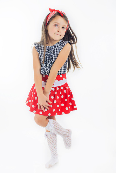 cute preschool girl - Valokuva, kuva
