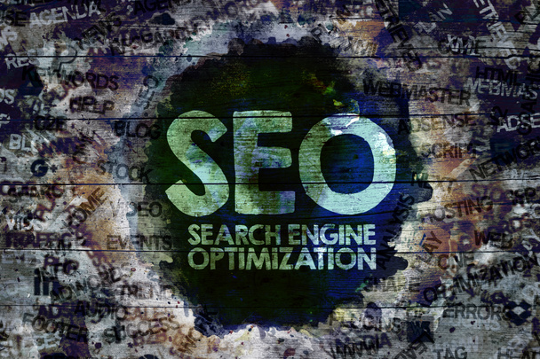 optimalizace pro vyhledávače, pozadí seo - Fotografie, Obrázek