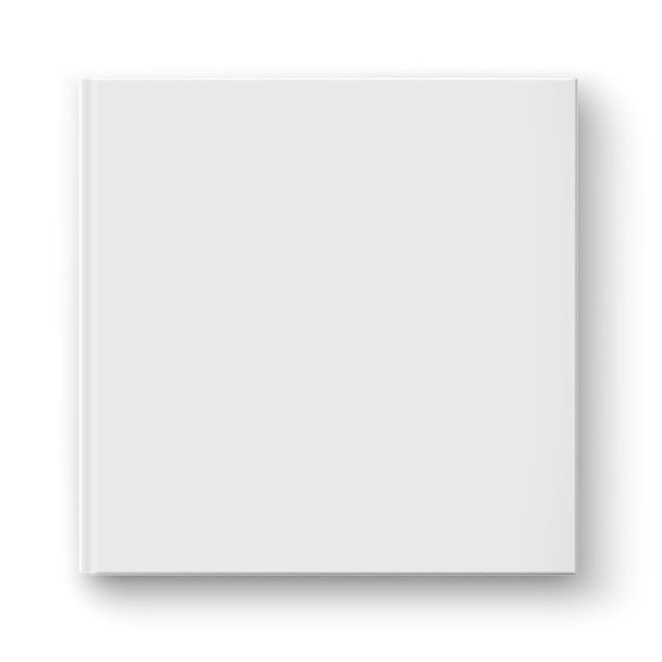 Blank square album template. - Vector, Image