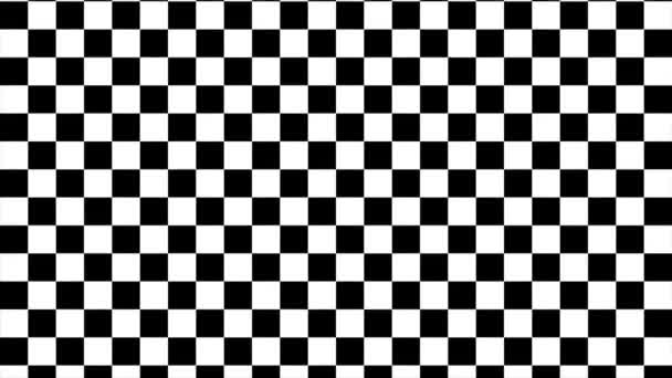 Checkerboard tausta video siirtymässä ylös - Materiaali, video