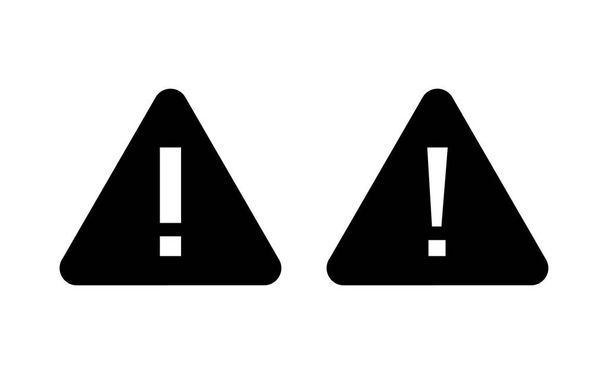 Exclamation danger sign for web and mobile app. attention sign and symbol. Hazard warning attention sign - Vektor, kép