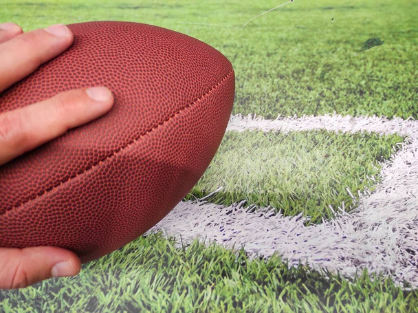rugby ball - american football ball - Foto, afbeelding