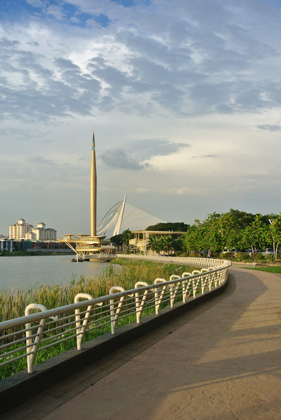 Millenniumi emlékmű vagy műemléke Alaf Baru Putrajaya - Fotó, kép