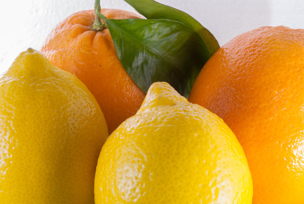 Limões e laranjas
 - Foto, Imagem