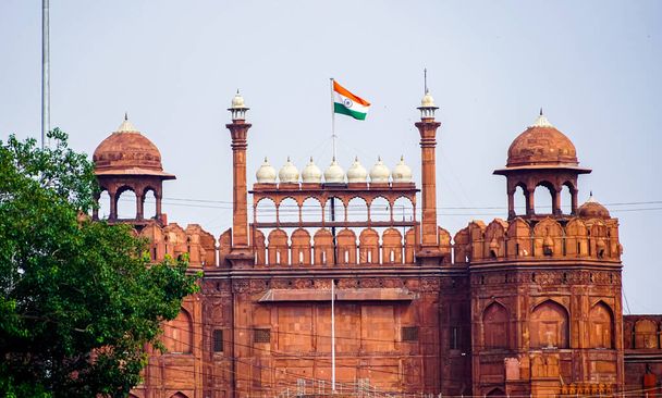 Rojo Fort Delhi hd imagen - Foto, imagen