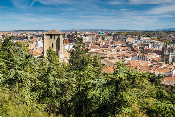 Aerial view of Burgos - Valokuva, kuva