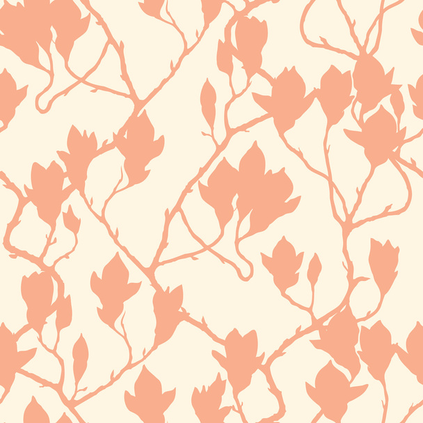 Seamless pattern with apple flowers - Вектор,изображение