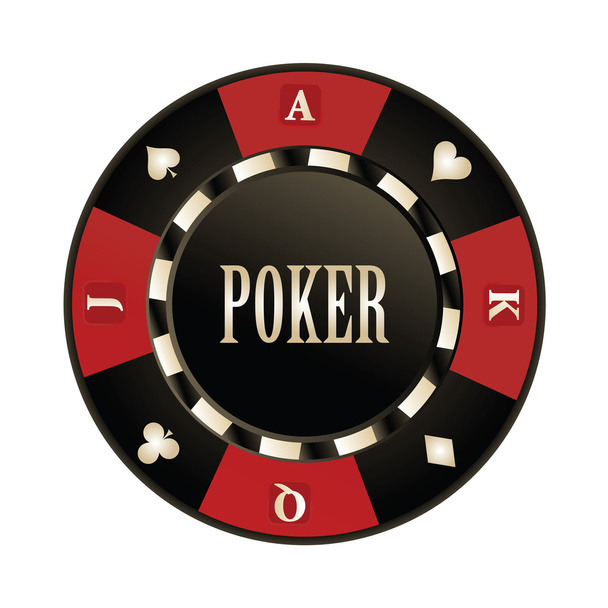 Казино, покер чип векторный дизайн
 - Вектор,изображение