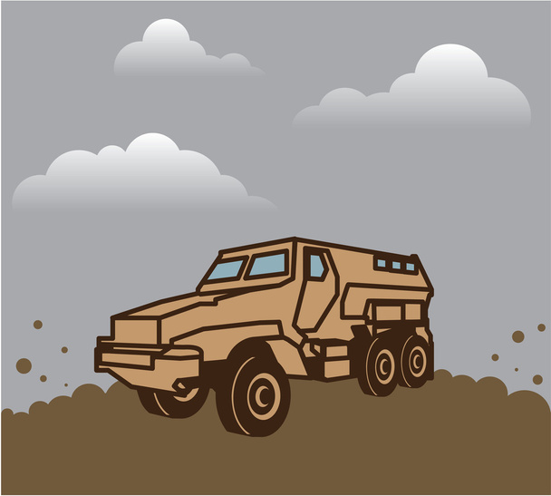 Military Vehicle - Вектор, зображення