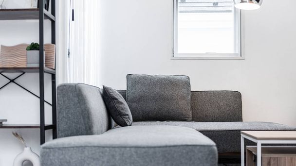 сучасний стиль дизайну вітальні диван
 - Фото, зображення