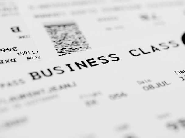 Business class ticket - Photo, Image