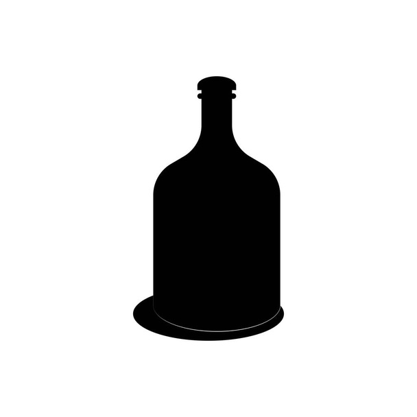 beer bottle icon vector illustration logo design - Vector, Image