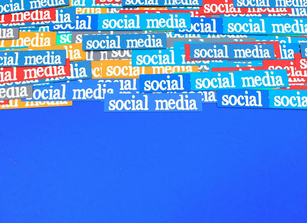Social Media, Social Media Background Design - Photo, Image