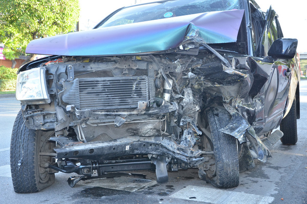 Wypadek samochodowy - Zdjęcie, obraz