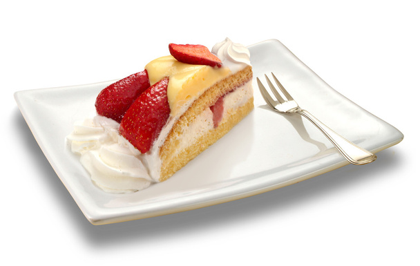 Κέικ φράουλα - Φωτογραφία, εικόνα