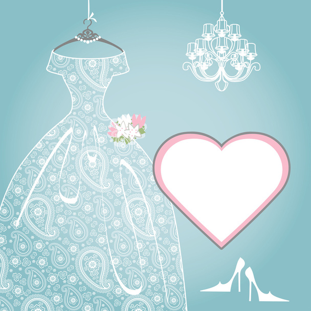 Wedding bridal dress - Φωτογραφία, εικόνα