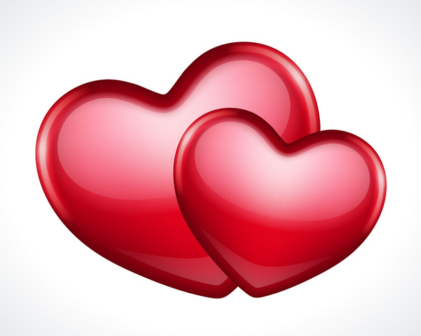 Valentine's day hearts - Vektor, kép