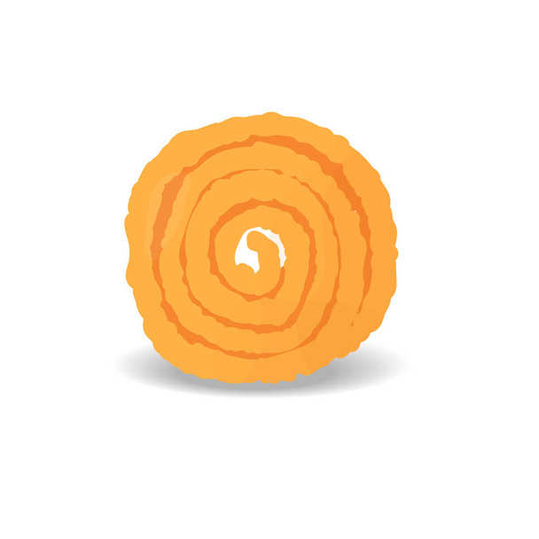 Traditional savory appetizer from India - Chakli. - Vector, Image