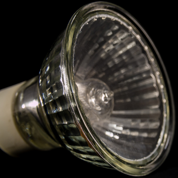 No LED GU10 bulbs, lamps over a black background - Photo, Image