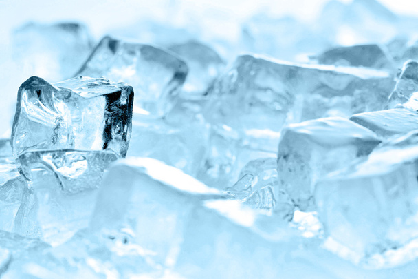 Ice cubes close up - Foto, afbeelding