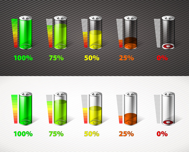 Battery charge - Vector, Image