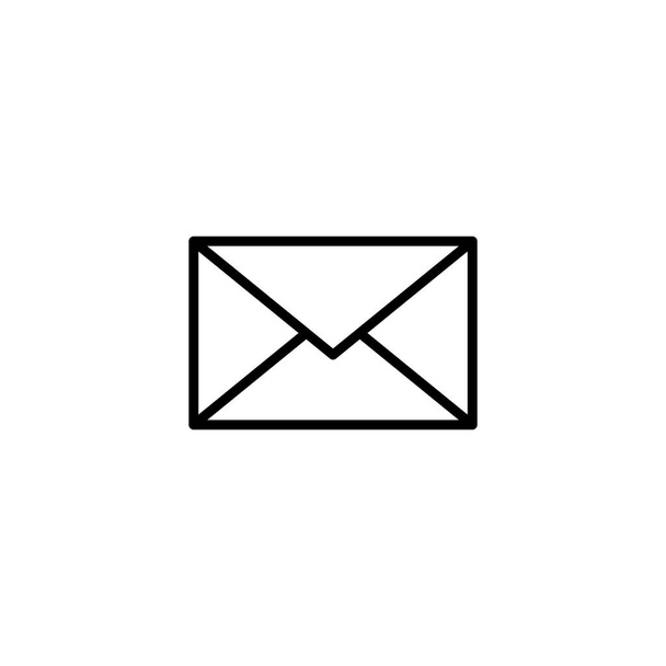 Posta ikon vektor illusztráció. e-mail jel és szimbólum. E-mail ikon. Borítékikon - Vektor, kép