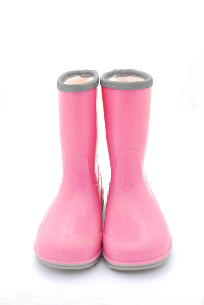 Stivali di gomma rosa
 - Foto, immagini
