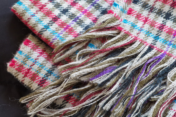 teplá pletená šála - Fotografie, Obrázek