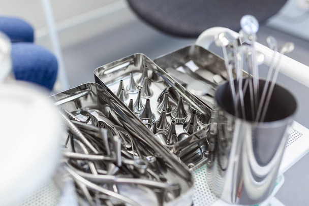 Otolaryngology tools, medical instruments for ENT specialist - Foto, Bild