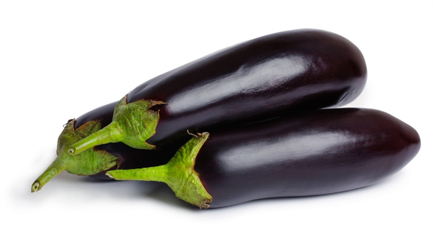 Eggplants (aubergines) - Photo, Image