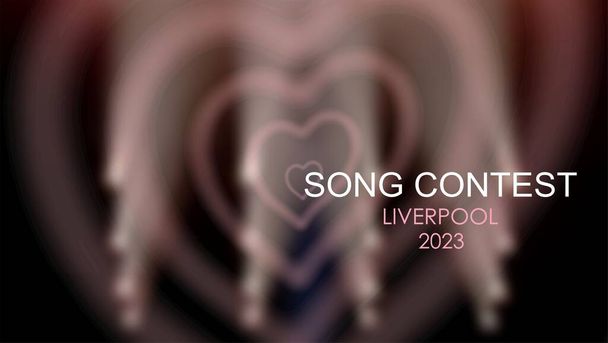 Eurovision 2023. European Song Contest. UK, LIVERPOOL 2023. Background - Photo, Image