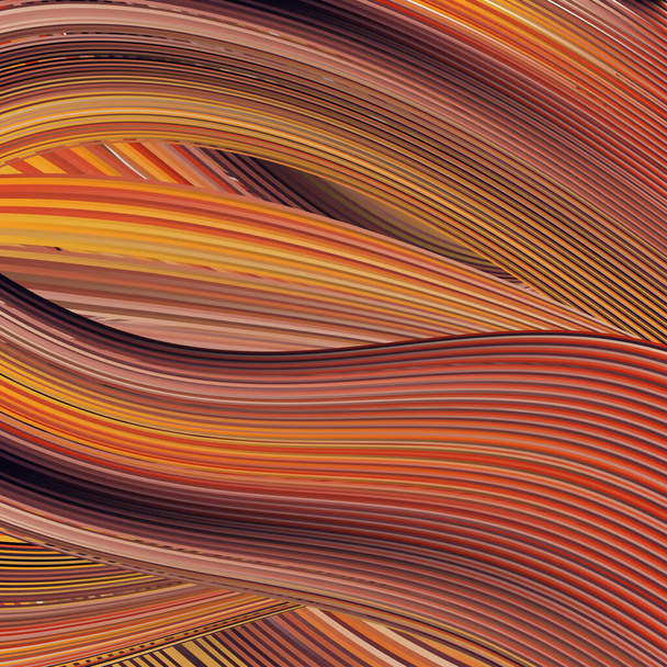 Modern colorful flow poster. Wave Liquid shape in black color background. Art design for your design project - Vector, afbeelding