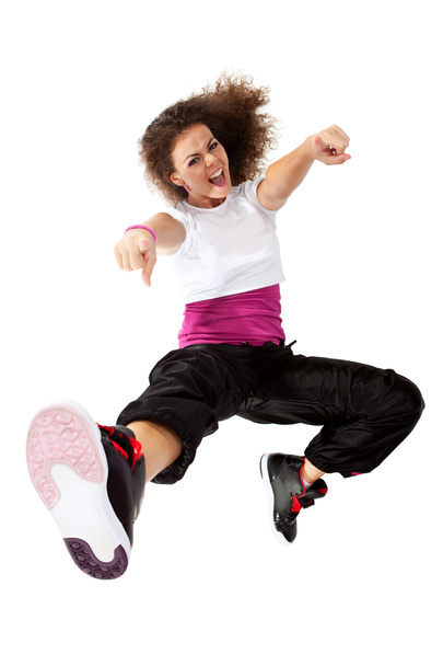 Menina dançando hip-hop
 - Foto, Imagem