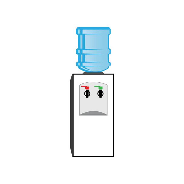 distributeur d'eau potable icône logo vecteur design - Vecteur, image