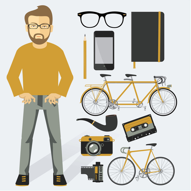Hipster Free Stock Vectors