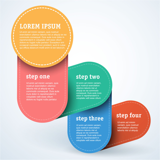 Infographic vector template. - Vector, Image