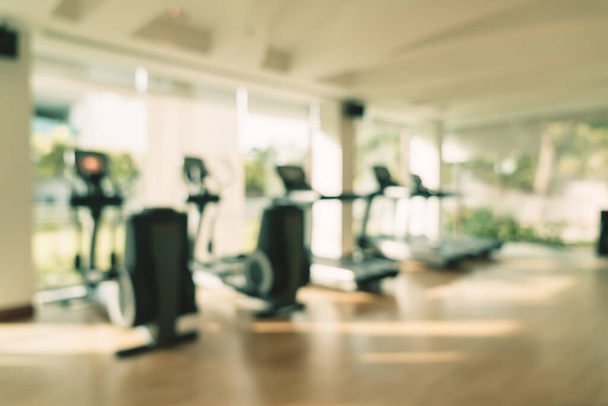 abstract blur and defocused fitness gym for background - Fotografie, Obrázek