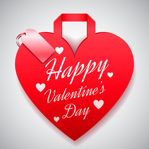 Valentines Day Shopping Concept - Vector, afbeelding