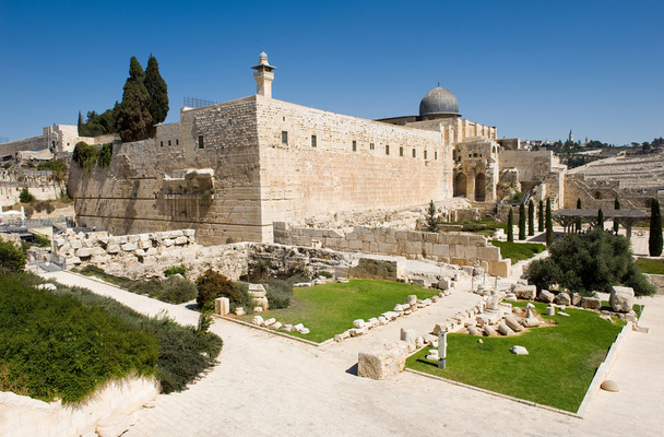 Temple mount in Jerusalem - Photo, Image