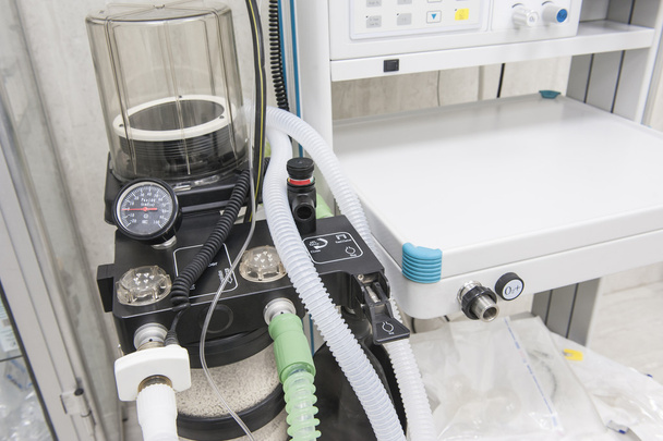 Closeup of ventilator machine in hospital - Фото, изображение