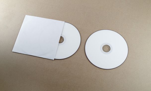 Blank compact disk - Photo, Image
