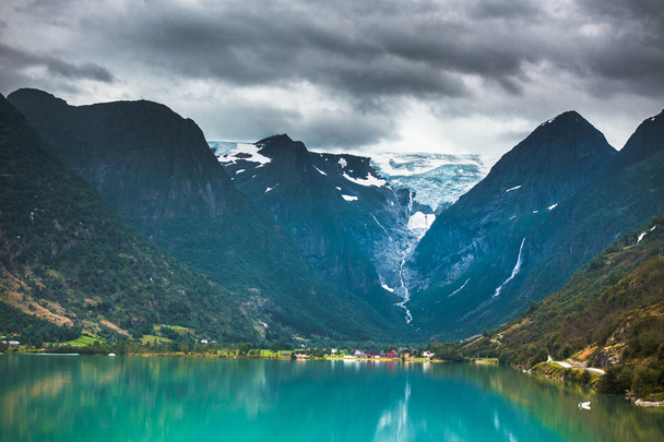 Το τοπίο όμορφο Νορβηγία στο καλοκαίρι - Φωτογραφία, εικόνα