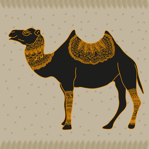 Camel Egypt - Vector, afbeelding